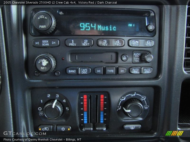 Victory Red / Dark Charcoal 2005 Chevrolet Silverado 2500HD LS Crew Cab 4x4