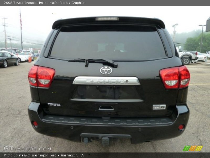 Black / Graphite 2008 Toyota Sequoia Limited 4WD