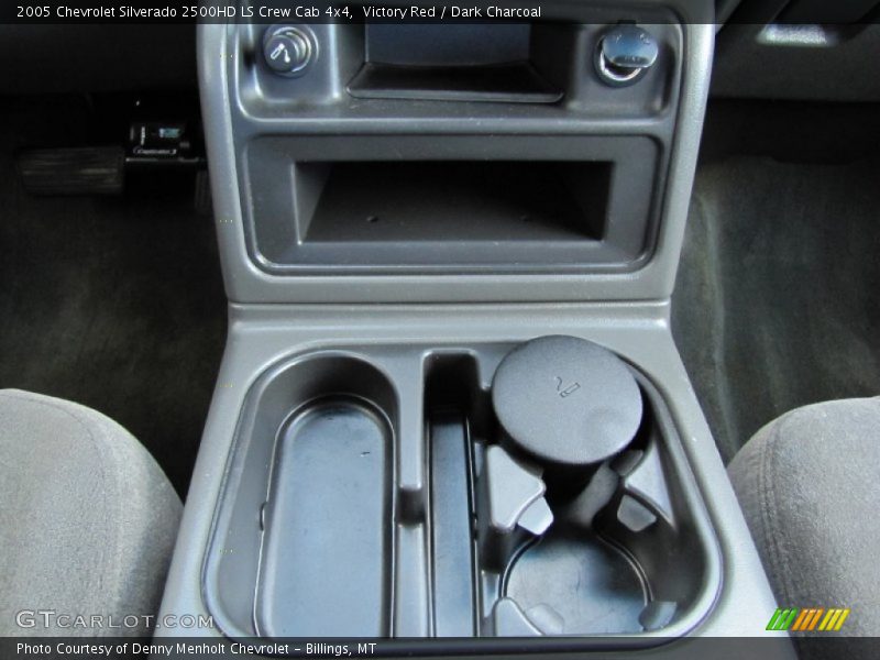 Victory Red / Dark Charcoal 2005 Chevrolet Silverado 2500HD LS Crew Cab 4x4