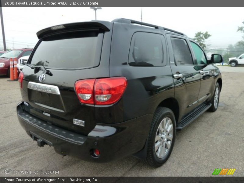 Black / Graphite 2008 Toyota Sequoia Limited 4WD