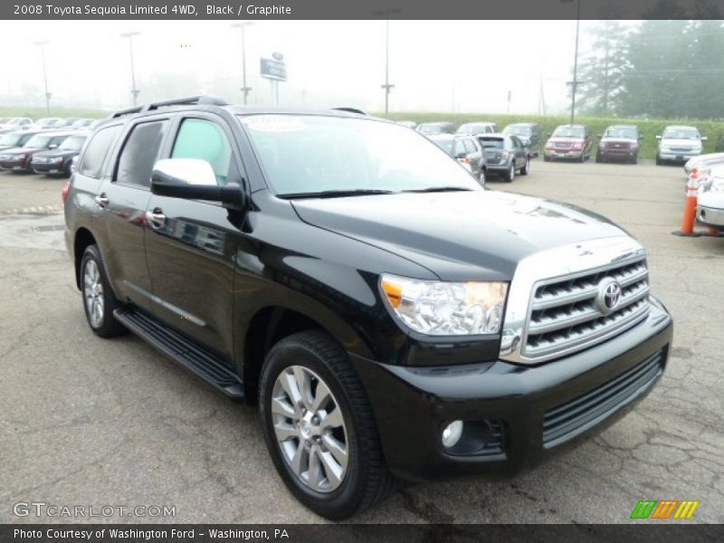 Black / Graphite 2008 Toyota Sequoia Limited 4WD