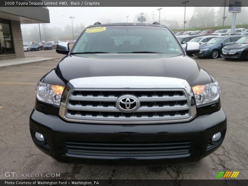 Black / Graphite 2008 Toyota Sequoia Limited 4WD
