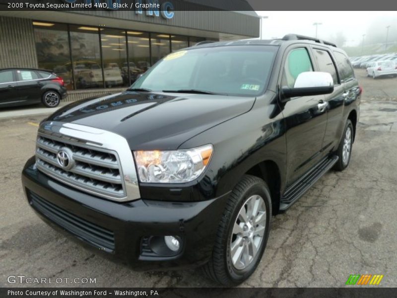 Black / Graphite 2008 Toyota Sequoia Limited 4WD