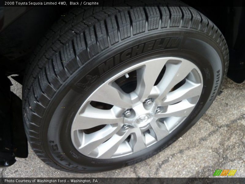 Black / Graphite 2008 Toyota Sequoia Limited 4WD