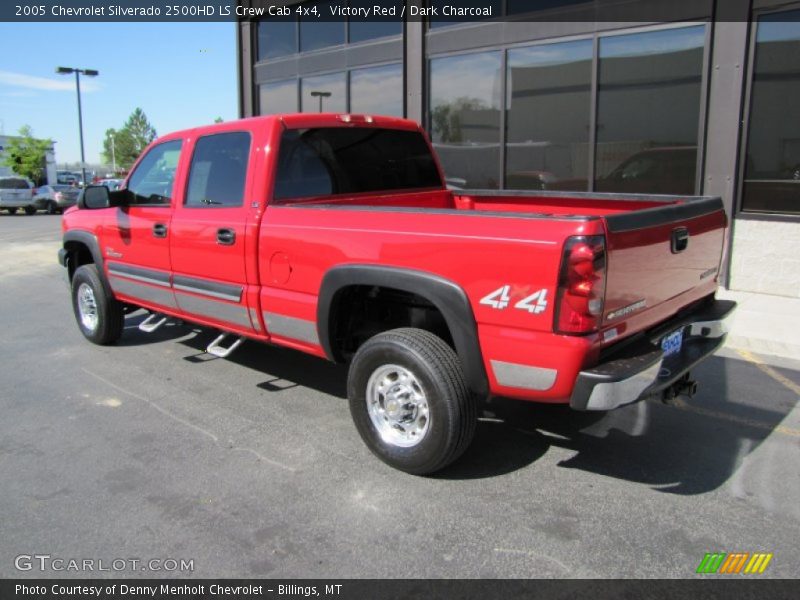 Victory Red / Dark Charcoal 2005 Chevrolet Silverado 2500HD LS Crew Cab 4x4