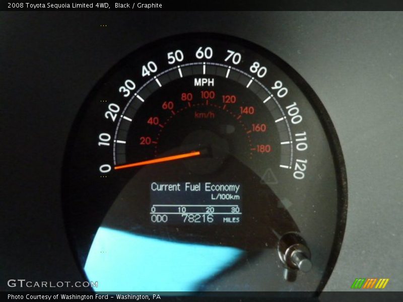 Black / Graphite 2008 Toyota Sequoia Limited 4WD