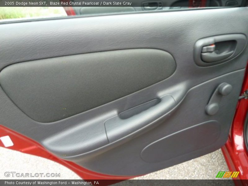 Blaze Red Crystal Pearlcoat / Dark Slate Gray 2005 Dodge Neon SXT