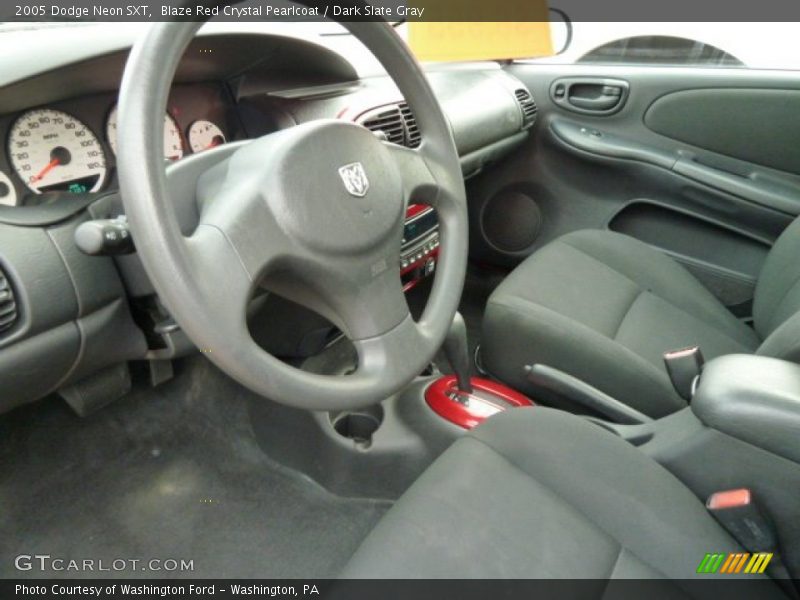 Blaze Red Crystal Pearlcoat / Dark Slate Gray 2005 Dodge Neon SXT