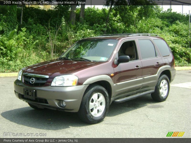 Chestnut Metallic / Beige 2002 Mazda Tribute ES V6 4WD