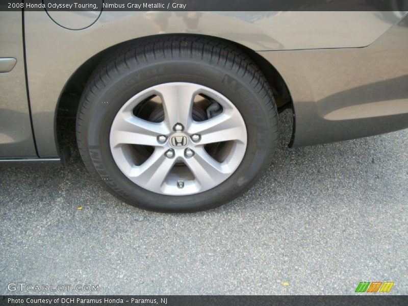 Nimbus Gray Metallic / Gray 2008 Honda Odyssey Touring