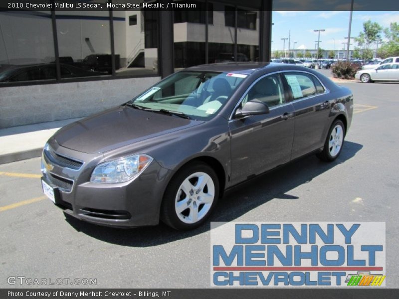 Mocha Steel Metallic / Titanium 2010 Chevrolet Malibu LS Sedan
