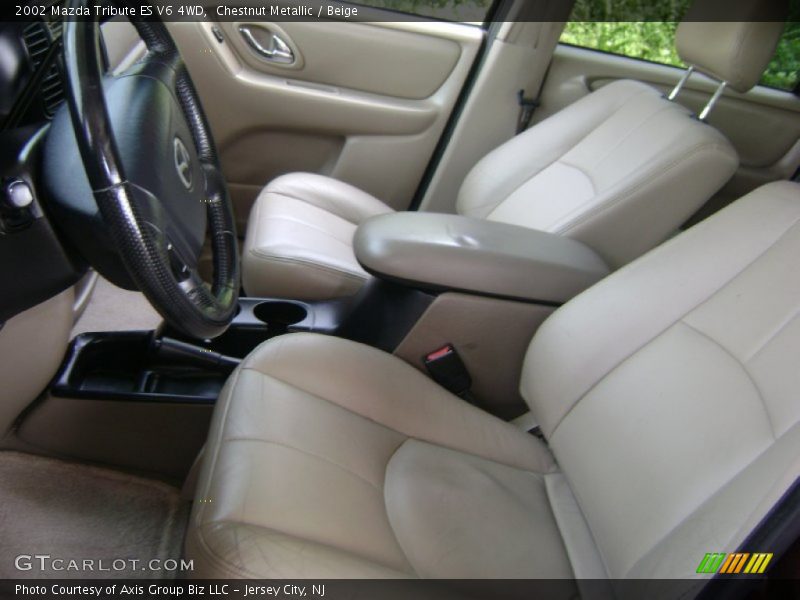 Chestnut Metallic / Beige 2002 Mazda Tribute ES V6 4WD
