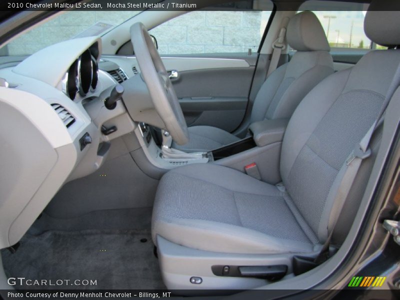 Mocha Steel Metallic / Titanium 2010 Chevrolet Malibu LS Sedan