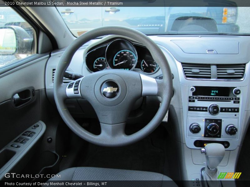 Dashboard of 2010 Malibu LS Sedan