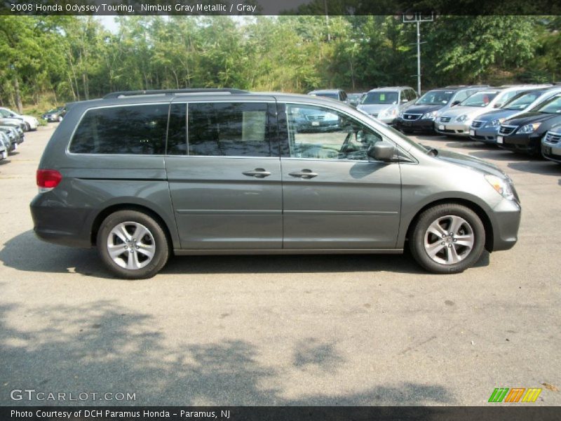 Nimbus Gray Metallic / Gray 2008 Honda Odyssey Touring