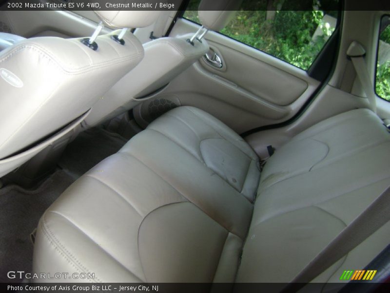 Chestnut Metallic / Beige 2002 Mazda Tribute ES V6 4WD