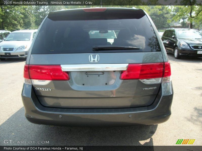 Nimbus Gray Metallic / Gray 2008 Honda Odyssey Touring