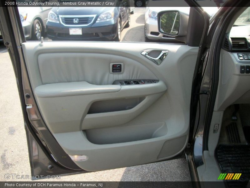 Nimbus Gray Metallic / Gray 2008 Honda Odyssey Touring