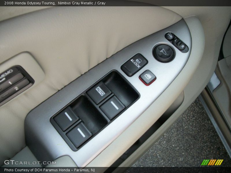 Nimbus Gray Metallic / Gray 2008 Honda Odyssey Touring