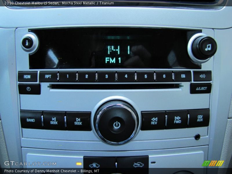 Controls of 2010 Malibu LS Sedan