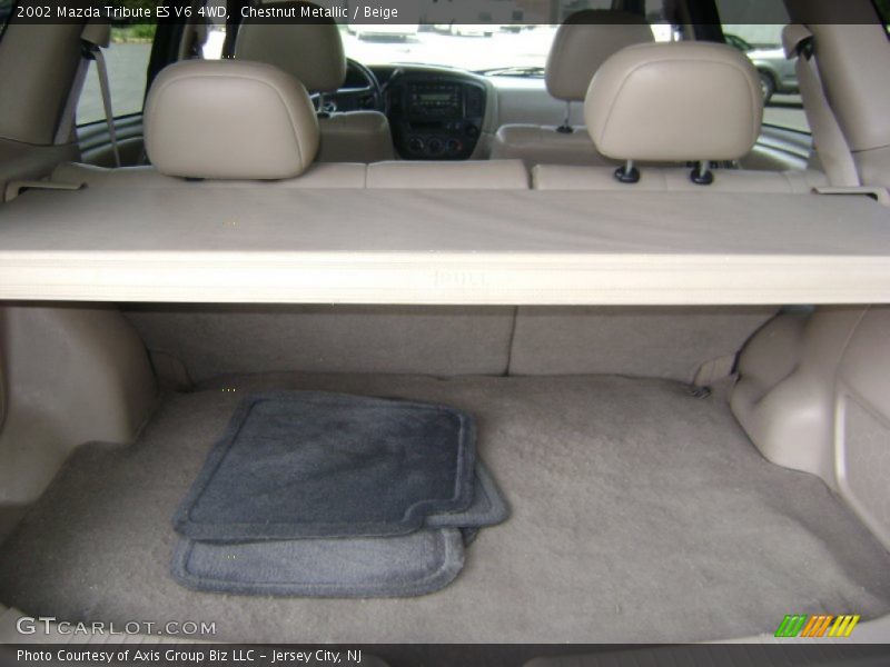 Chestnut Metallic / Beige 2002 Mazda Tribute ES V6 4WD