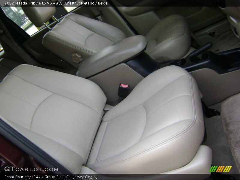 Chestnut Metallic / Beige 2002 Mazda Tribute ES V6 4WD