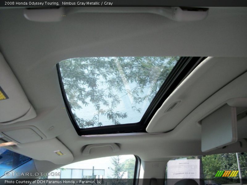 Nimbus Gray Metallic / Gray 2008 Honda Odyssey Touring