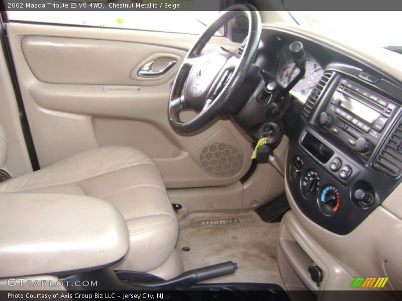 Chestnut Metallic / Beige 2002 Mazda Tribute ES V6 4WD