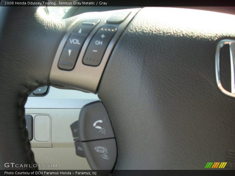 Nimbus Gray Metallic / Gray 2008 Honda Odyssey Touring