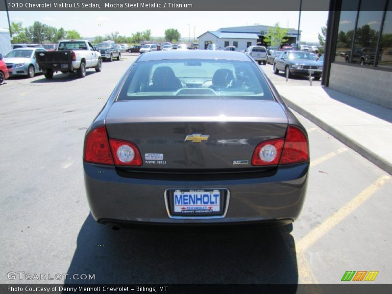 Mocha Steel Metallic / Titanium 2010 Chevrolet Malibu LS Sedan