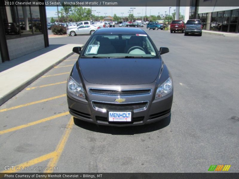 Mocha Steel Metallic / Titanium 2010 Chevrolet Malibu LS Sedan
