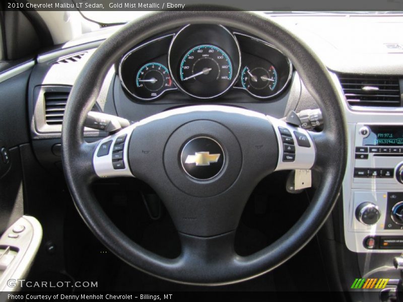 Gold Mist Metallic / Ebony 2010 Chevrolet Malibu LT Sedan