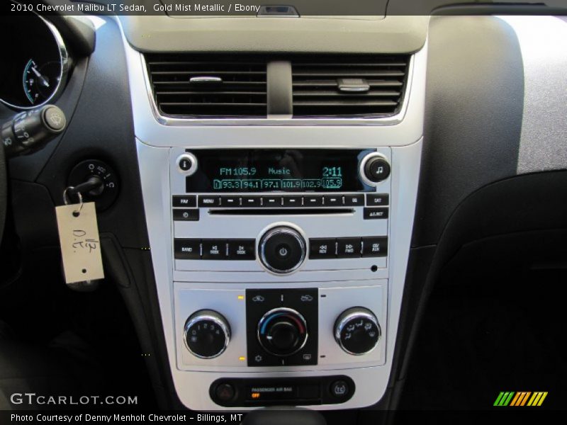 Gold Mist Metallic / Ebony 2010 Chevrolet Malibu LT Sedan