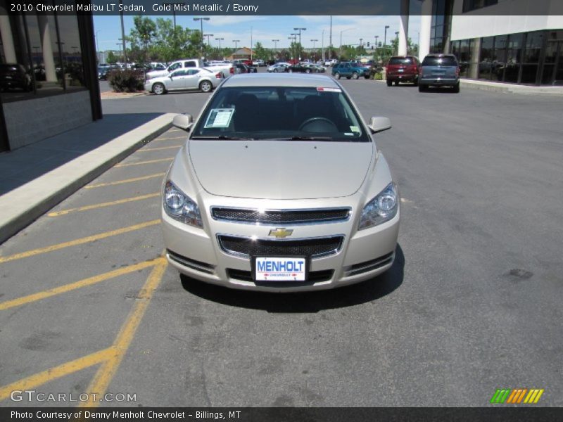 Gold Mist Metallic / Ebony 2010 Chevrolet Malibu LT Sedan