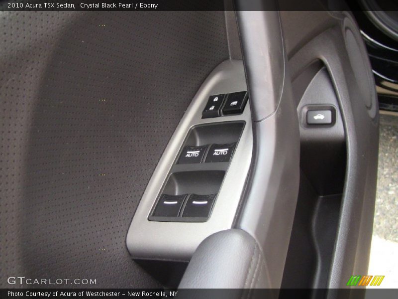 Crystal Black Pearl / Ebony 2010 Acura TSX Sedan