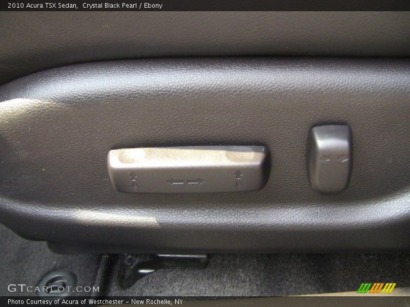 Crystal Black Pearl / Ebony 2010 Acura TSX Sedan