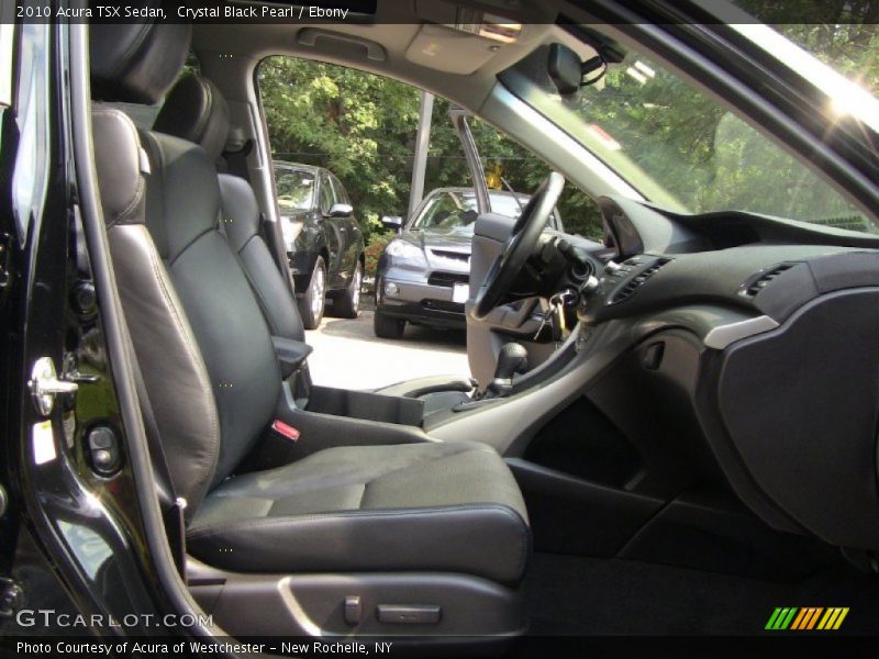 Crystal Black Pearl / Ebony 2010 Acura TSX Sedan