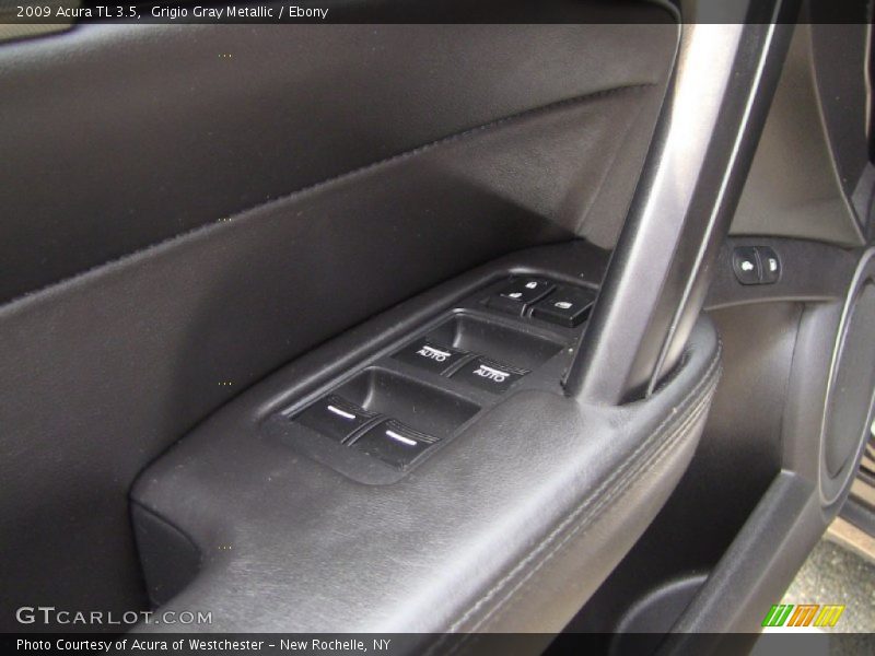 Grigio Gray Metallic / Ebony 2009 Acura TL 3.5