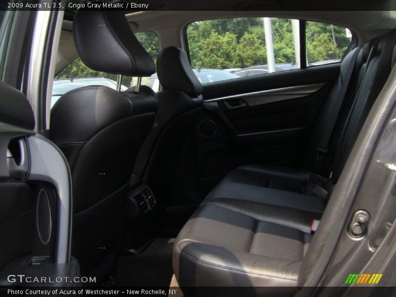 Grigio Gray Metallic / Ebony 2009 Acura TL 3.5