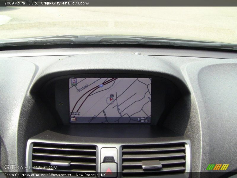 Grigio Gray Metallic / Ebony 2009 Acura TL 3.5