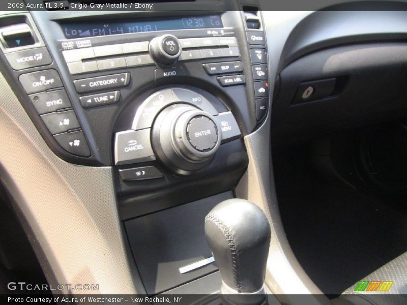 Grigio Gray Metallic / Ebony 2009 Acura TL 3.5
