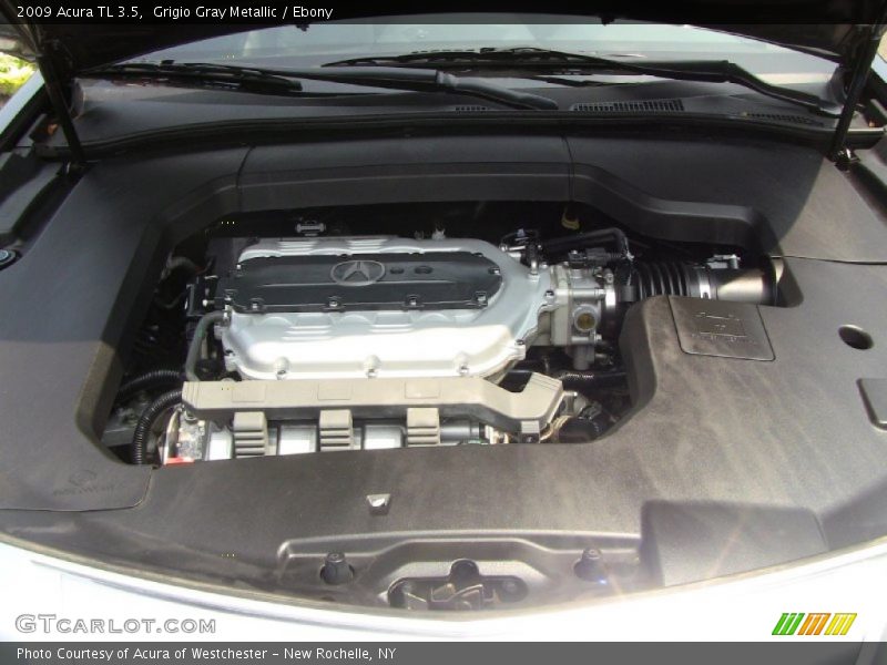 Grigio Gray Metallic / Ebony 2009 Acura TL 3.5