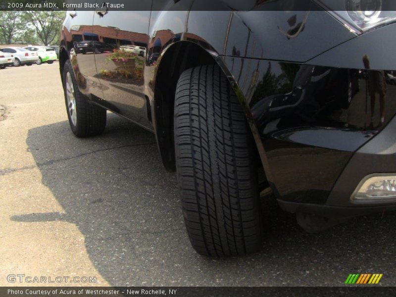 Formal Black / Taupe 2009 Acura MDX