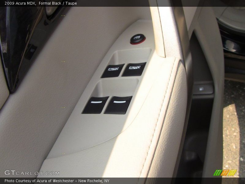 Formal Black / Taupe 2009 Acura MDX