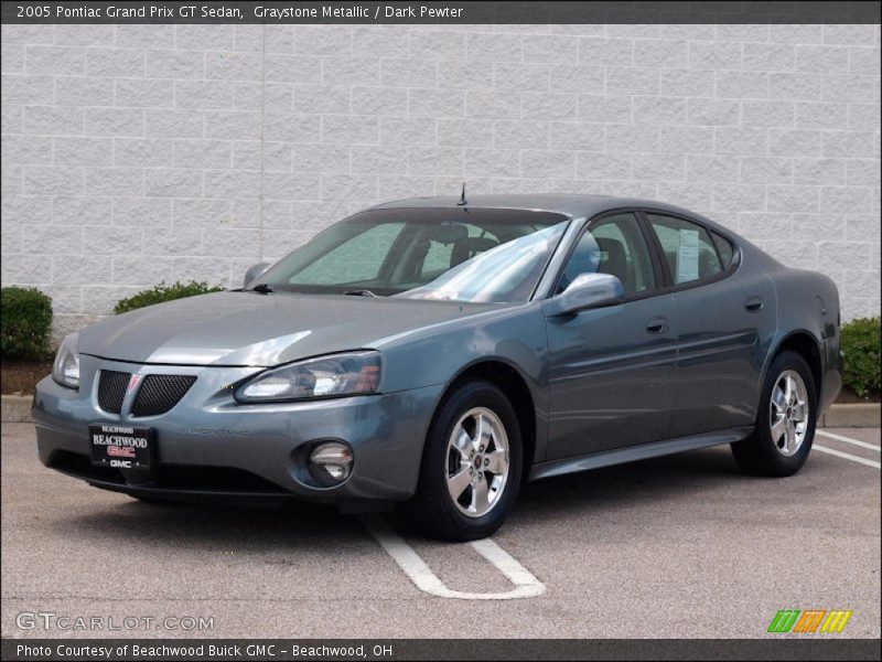 Graystone Metallic / Dark Pewter 2005 Pontiac Grand Prix GT Sedan