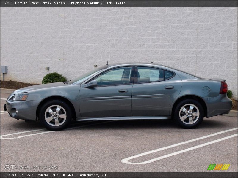 Graystone Metallic / Dark Pewter 2005 Pontiac Grand Prix GT Sedan