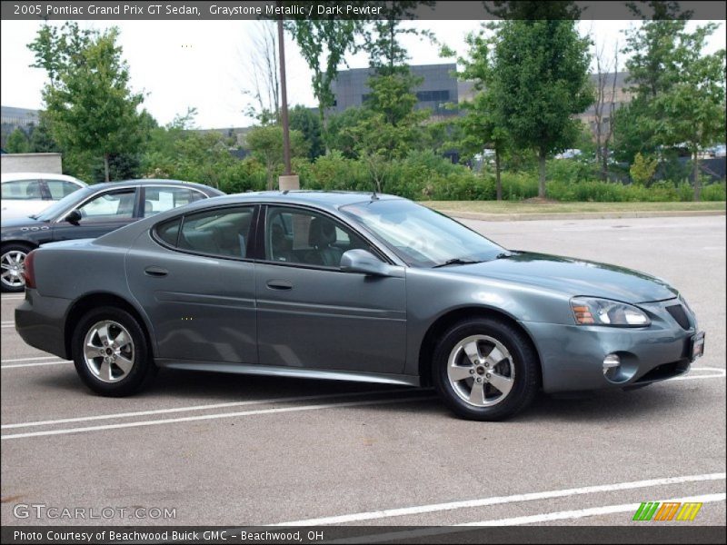 Graystone Metallic / Dark Pewter 2005 Pontiac Grand Prix GT Sedan
