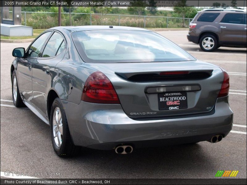 Graystone Metallic / Dark Pewter 2005 Pontiac Grand Prix GT Sedan