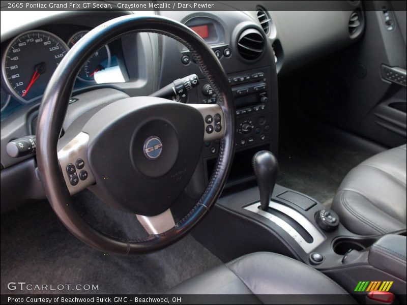 Graystone Metallic / Dark Pewter 2005 Pontiac Grand Prix GT Sedan