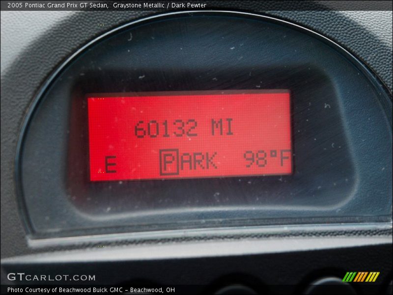 Graystone Metallic / Dark Pewter 2005 Pontiac Grand Prix GT Sedan